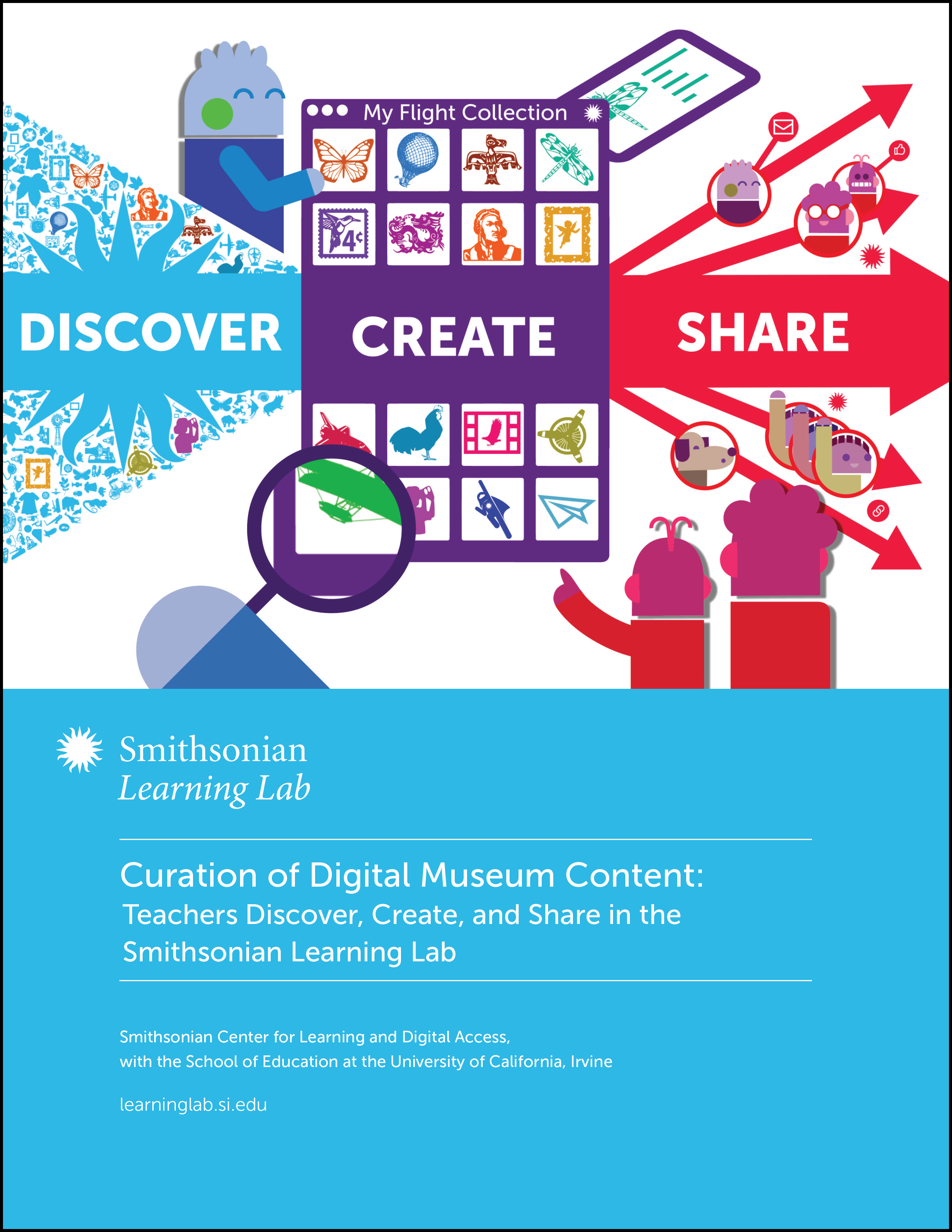 This article summarizes findings from the research report, Curation of Digital Museum Content: Teachers Discover, Create, and Share in the Smithsonian Learning Lab, which was supported by the Carnegie Corporation of New York. The full report can be downloaded from the Smithsonian Learning Lab research page. This article summarizes findings from the research report, Curation of Digital Museum Content: Teachers Discover, Create, and Share in the Smithsonian Learning Lab, which was supported by the Carnegie Corporation of New York. The full report can be downloaded from the Smithsonian Learning Lab research page.