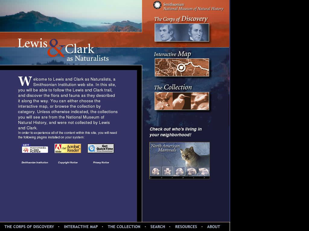 Resources Lewis And Clark As Naturalists Smithsonian Learning Lab