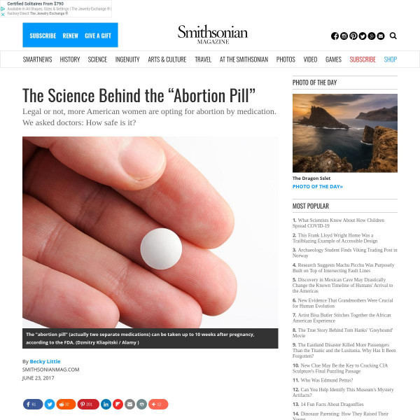 Resources :: The Science Behind The “Abortion Pill” | Smithsonian ...