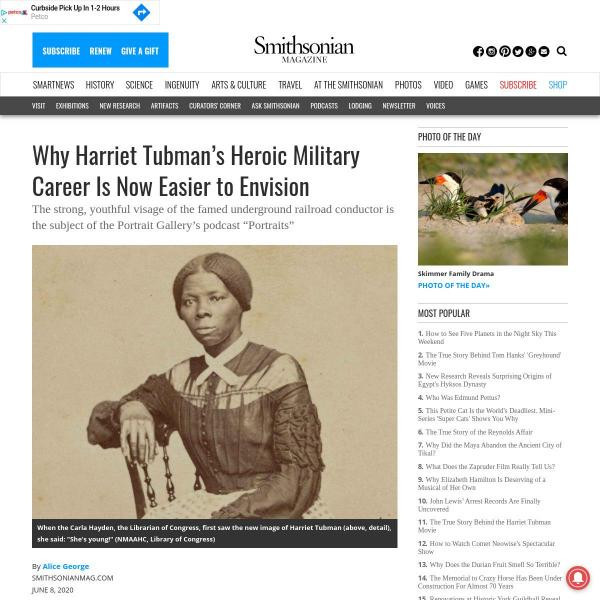 Resources :: Why Harriet Tubman’s Heroic Military Career Is Now Easier ...