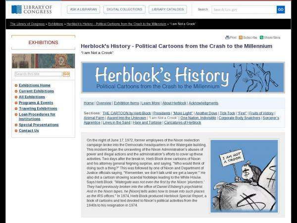 Collections Nixon In Political Cartoons Smithsonian Learning Lab