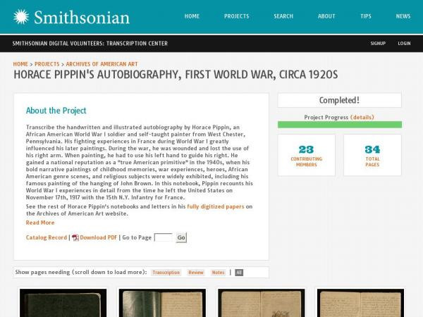 Collections :: National History Day: Art and World War I | Smithsonian ...